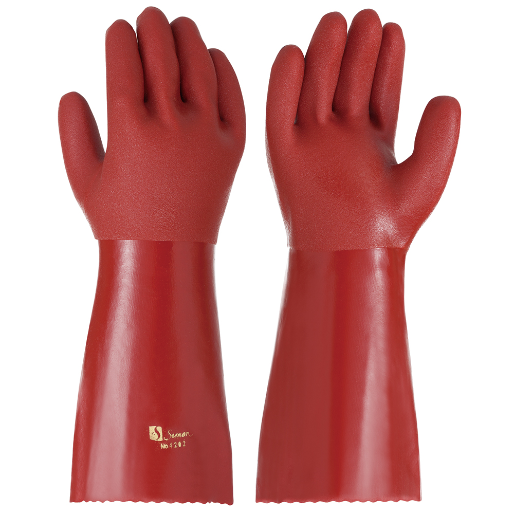保障 シモン KG150 牛革 耐熱 災害活動 保護手袋 アラミド繊維手袋 L