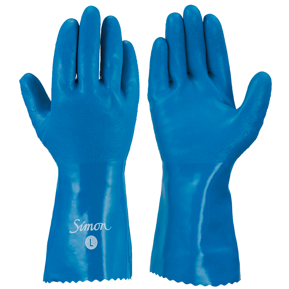 保障 シモン KG150 牛革 耐熱 災害活動 保護手袋 アラミド繊維手袋 L