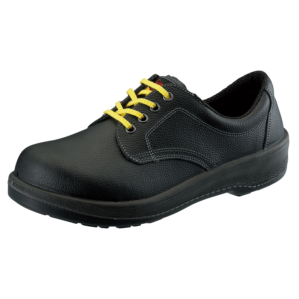 シモン 耐滑・軽量3層底静電紳士靴BS11静電靴 25.5cm BS11S-255 静電作業靴 - 1