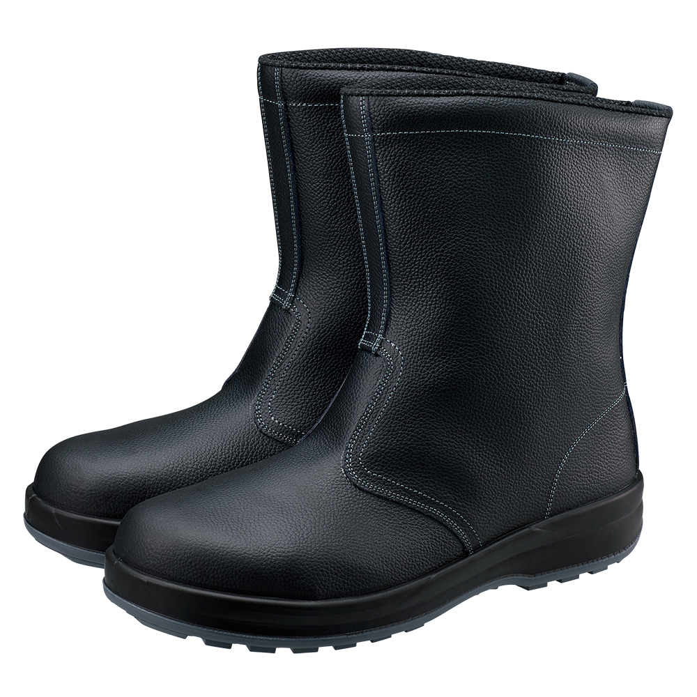 シモン SL22R 26.0 安全靴 編上靴 SL22-R 黒 赤 26.0cm - 2