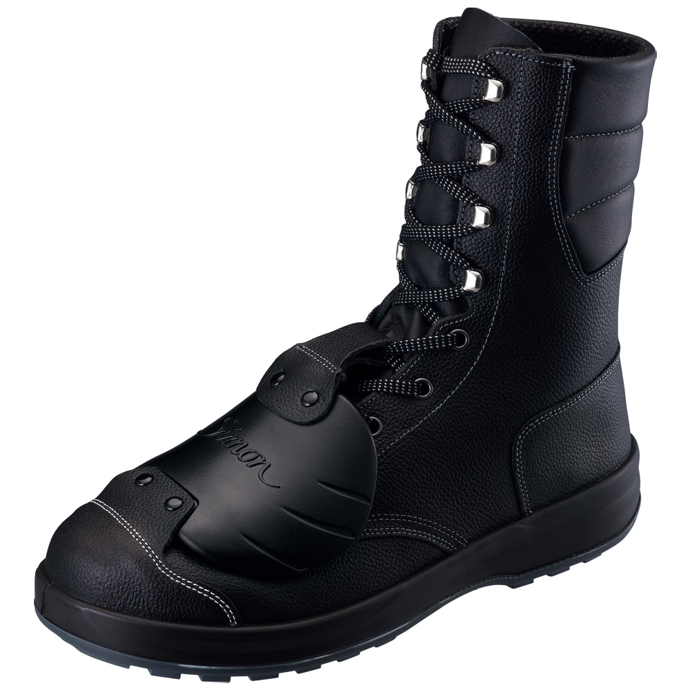 安全靴 長編上靴 SS33黒 24.5cm シモン SS3324.5 - 3