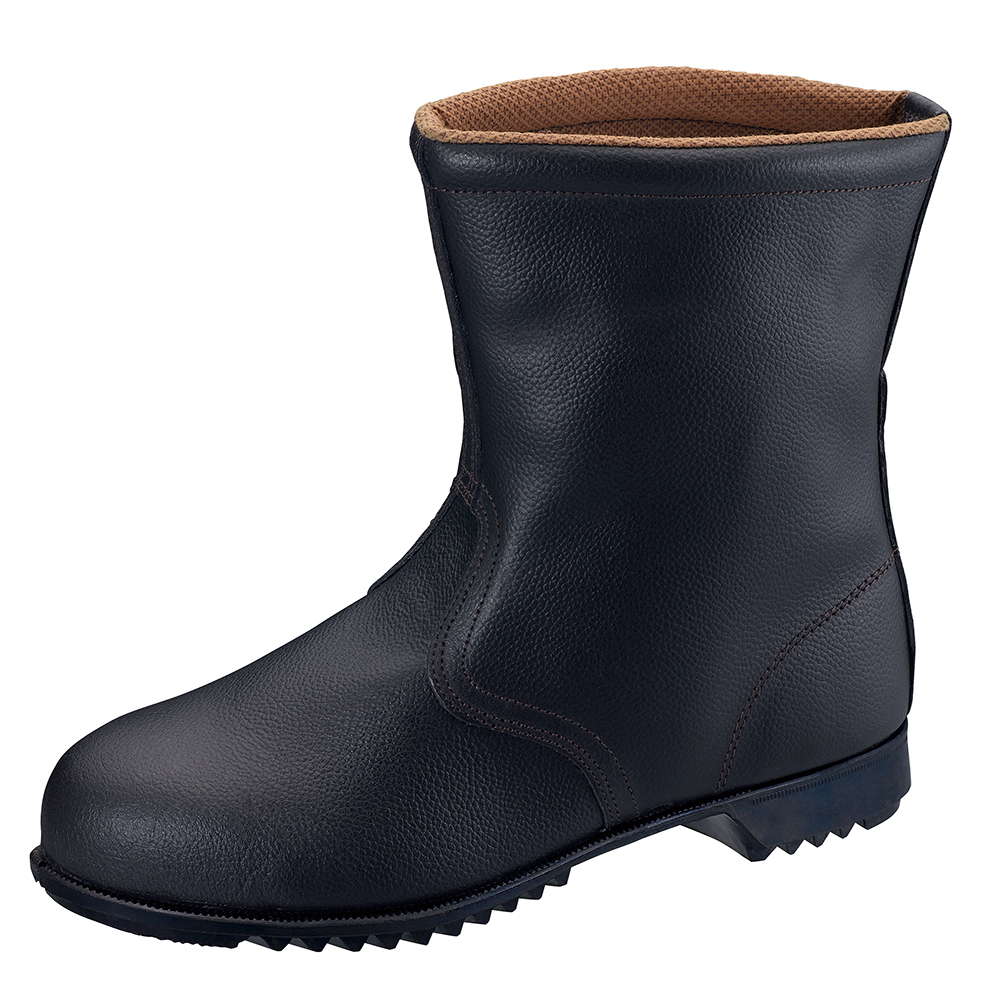 シモン 安全靴 半長靴 JIS規格 耐滑 耐油 快適 軽量 クッション 長靴 WS44 黒 24.0 cm 3E - 2